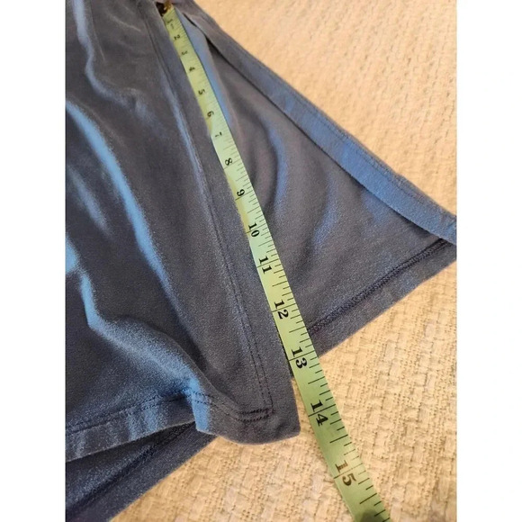 Eileen Fisher Short Sleeve Side Slit Tunic Tee Sz Large - Picture 5 of 7